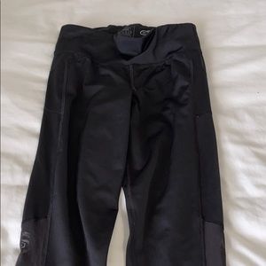 Puma black mesh leggings